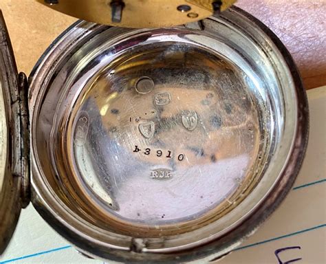 antique pocket watch markings.